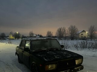 2006 Lada (ВАЗ) 2107, зелёный, 45000 рублей, вид 2