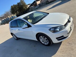 2015 Volkswagen Golf VII, белый, 1150000 рублей, вид 4