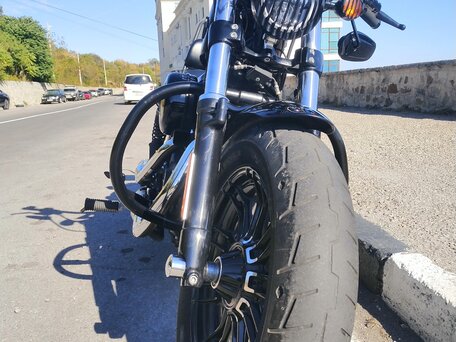 2016 Harley-Davidson Forty-Eight, чёрный, 950000 рублей, вид 3