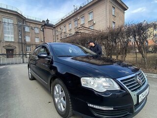 2005 Volkswagen Passat B6, чёрный, 750000 рублей, вид 1