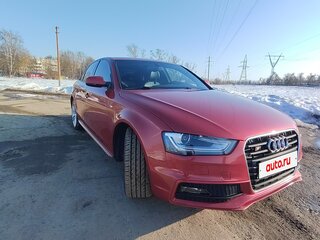 2014 Audi A4 IV (B8) Рестайлинг, красный, 1349000 рублей, вид 1