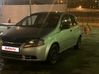 2006 Chevrolet Aveo I, серебристый, 195000 рублей, вид 1