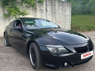 2005 BMW 6 серии 645i II (E63/E64), чёрный, 1000000 рублей, вид 3