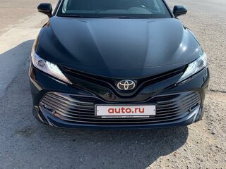 2018 Toyota Camry VIII (XV70), чёрный, 3500000 рублей, вид 2