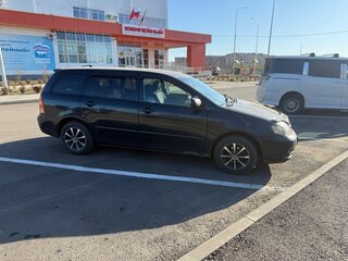 2002 Toyota Corolla Fielder IX (E120, E130), чёрный, 530000 рублей, вид 2