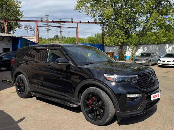 2021 Ford Explorer VI, чёрный, 4500000 рублей - вид 3