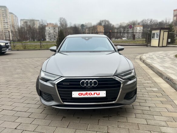 2021 Audi A6 45 TFSI V (C8), серый, 4300000 рублей - вид 8