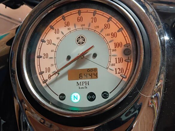 2008 Yamaha XVS1100, чёрный, 594334 рублей - вид 9