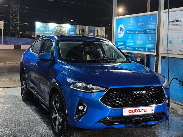 2020 Haval F7x I, синий - вид 11