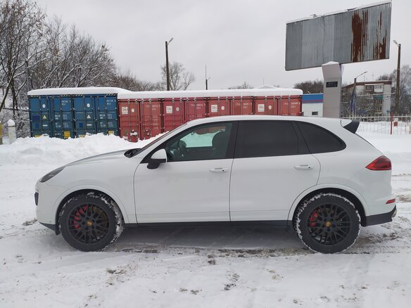 2017 Porsche Cayenne Diesel II Рестайлинг (958), белый, 6500000 рублей - вид 10
