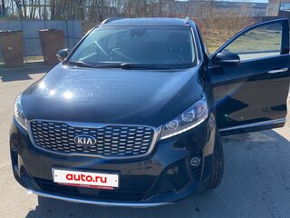 2017 Kia Sorento III Prime Рестайлинг, чёрный, 2550000 рублей, вид 1