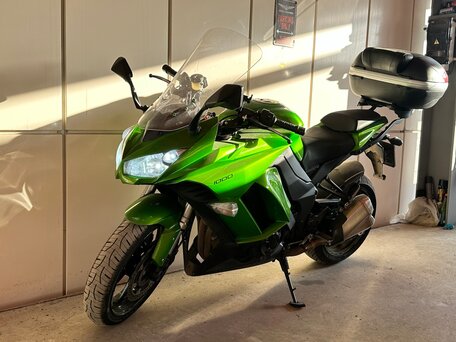 2014 Kawasaki Z 1000SX, зелёный, 745000 рублей, вид 2