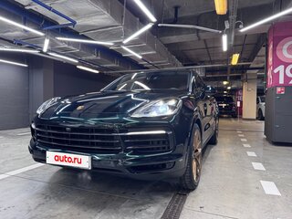 2021 Porsche Cayenne Coupé III, зелёный, 9100000 рублей, вид 4