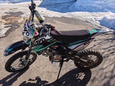 2019 Kayo Evolution YX125EM, чёрный, 67000 рублей, вид 3