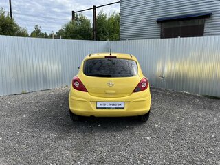 2007 Opel Corsa D, жёлтый, 210000 рублей, вид 4
