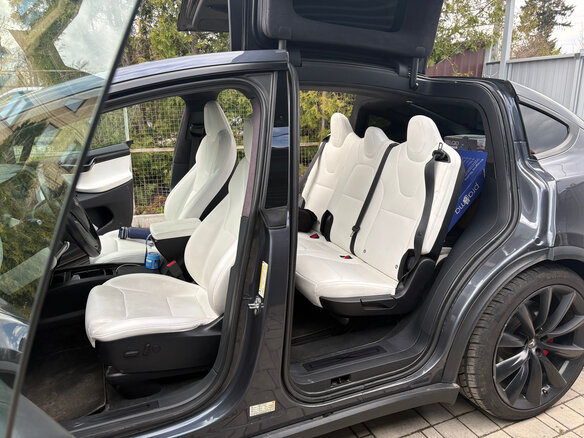 2019 Tesla Model X Long Range Plus I, серый, 4750000 рублей - вид 5