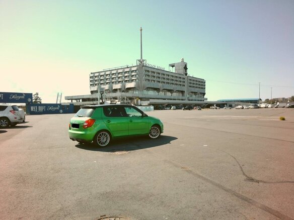2013 Skoda Fabia RS II, зелёный, 1150000 рублей