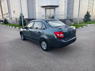 2014 Lada (ВАЗ) Granta I, серый, 140000 рублей, вид 4