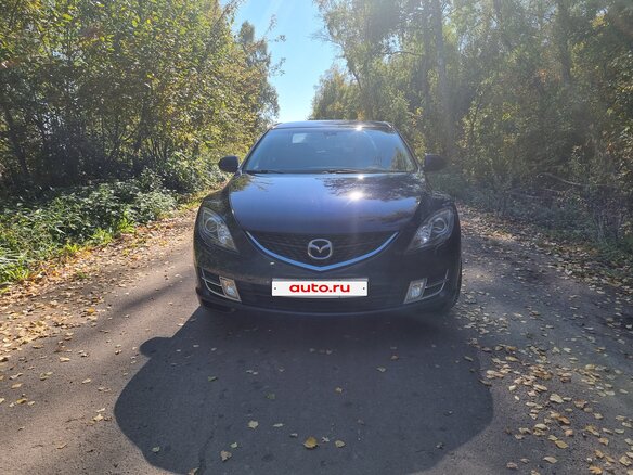 2008 Mazda 6 II (GH), синий, 1170000 рублей - вид 1