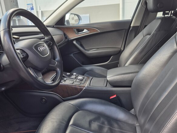 2013 Audi A6 IV (C7), серый, 1650000 рублей - вид 8