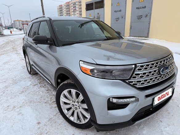 2019 Ford Explorer VI, серебристый, 2060000 рублей