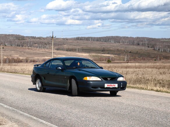 1995 Ford Mustang IV, зелёный, 800000 рублей - вид 4