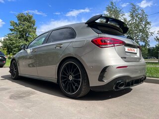 2019 Mercedes-Benz A-Класс 220 IV (W177), серебристый, 2850000 рублей, вид 3