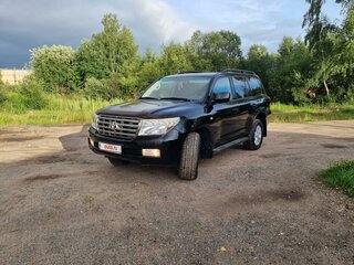 2008 Toyota Land Cruiser 200 Series, чёрный, 3550000 рублей, вид 1