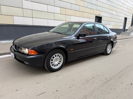 1997 BMW 5 серии 520i IV (E39), чёрный, 2498000 рублей, вид 1