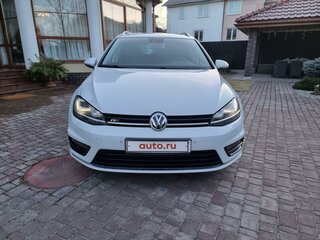 2015 Volkswagen Golf VII, белый, 1643010 рублей, вид 1