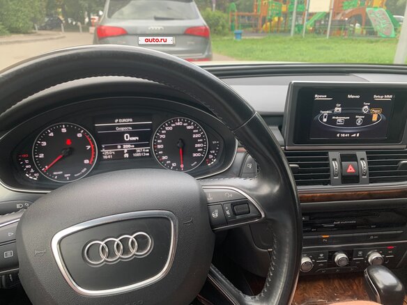 2016 Audi A6 IV (C7) Рестайлинг, белый - вид 6