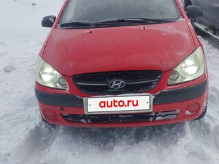 2009 Hyundai Getz I Рестайлинг, красный, 333000 рублей, вид 3