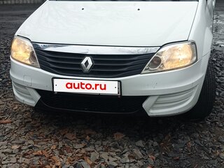 2013 Renault Logan I Рестайлинг, белый, 267000 рублей, вид 3