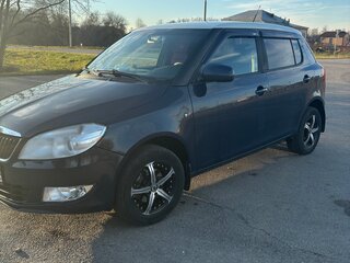 2011 Skoda Fabia II Рестайлинг, синий, 420000 рублей, вид 4