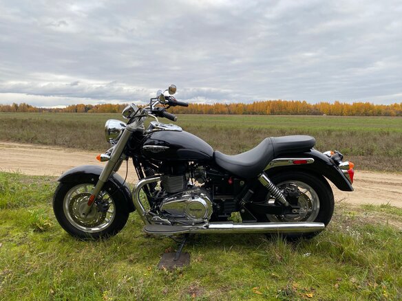 2015 Triumph America, чёрный, 600000 рублей