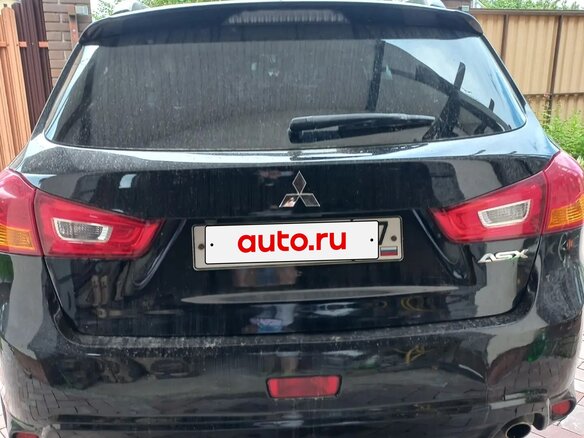 2013 Mitsubishi ASX I Рестайлинг, чёрный, 1200000 рублей - вид 3