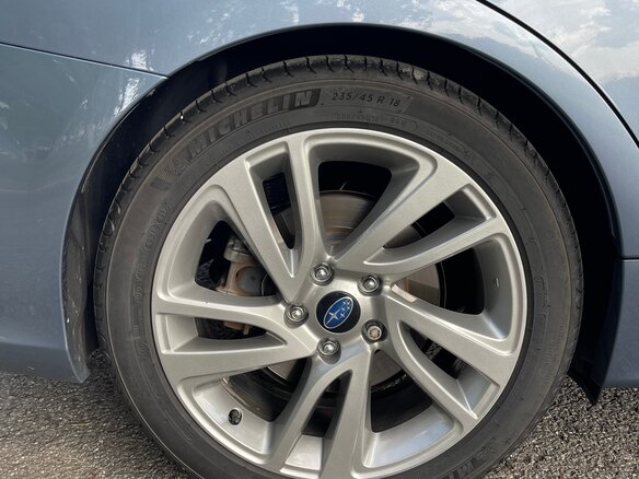 2014 Subaru Levorg I, серый, 1620000 рублей - вид 12
