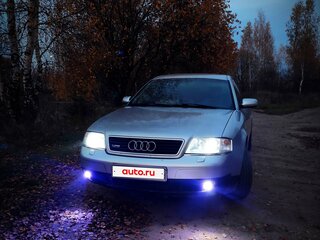 1999 Audi A6 II (C5), серебристый, 500000 рублей, вид 1