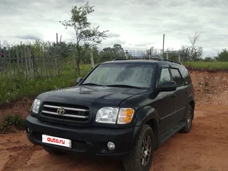 2001 Toyota Sequoia I, чёрный, 1980000 рублей, вид 1