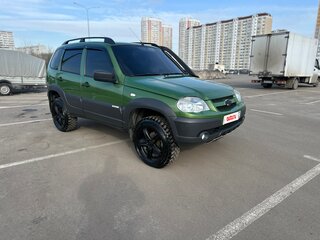 2014 Chevrolet Niva I Рестайлинг, зелёный, 720000 рублей, вид 3