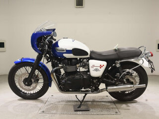 2014 Triumph Bonneville T100, синий, 860000 рублей, вид 2