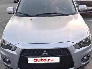 2010 Mitsubishi Outlander II Рестайлинг, серый, 850000 рублей, вид 2