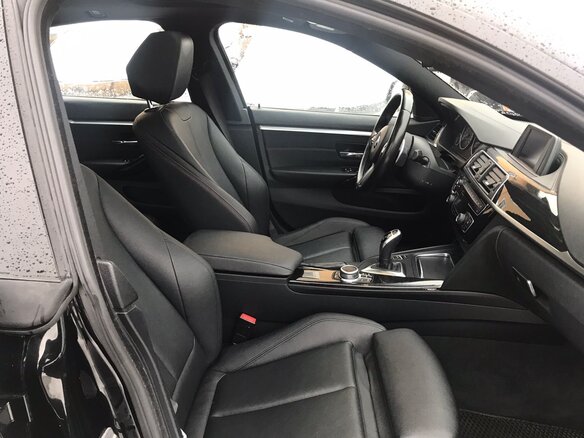 2017 BMW 4 серии 430i F32/F33/F36 Рестайлинг, чёрный - вид 14