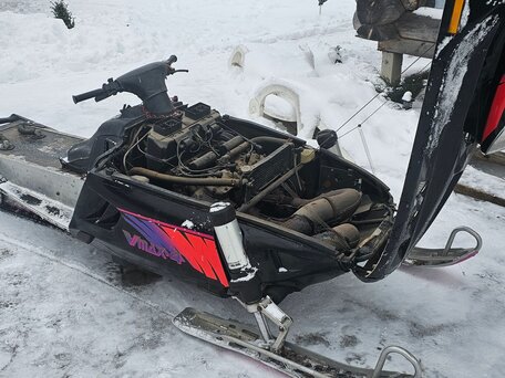 1995 Yamaha VMAX, чёрный, 300000 рублей, вид 3