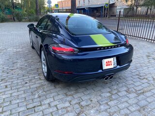 2020 Porsche Cayman T III 718 (982), синий, 7200000 рублей, вид 3