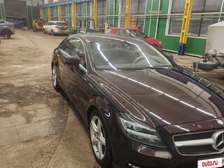 2014 Mercedes-Benz CLS 350 CDI II (C218), коричневый, 2300000 рублей, вид 2