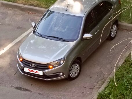 2021 Lada (ВАЗ) Granta I Рестайлинг, серый, 500000 рублей, вид 1