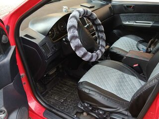 2005 Hyundai Getz I, красный, 370000 рублей, вид 5