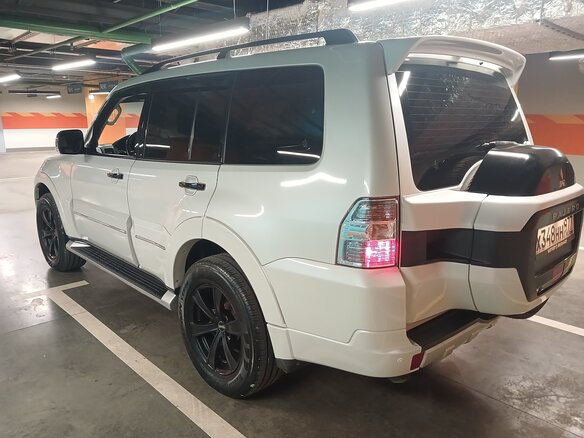 2019 Mitsubishi Pajero IV Рестайлинг 2, белый, 4700000 рублей - вид 8