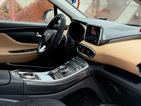 2021 Hyundai Santa Fe IV Рестайлинг, белый, 3500000 рублей - вид 10